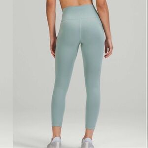 Lululemon Wunder Train High-Rise Tight 25" Misty Glade 10